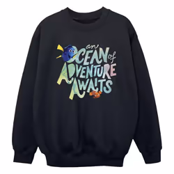 Disney - Sweat FINDING DORY OCEAN OF ADVENTURE - Garçon (Noir)