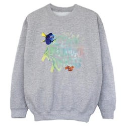 Disney - Sweat FINDING DORY OCEAN OF ADVENTURE - Garçon (Gris chiné)