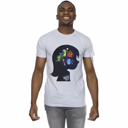 Disney - T-shirt INSIDE OUT - Homme (Gris chiné)