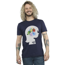Disney - T-shirt INSIDE OUT - Homme (Bleu marine)