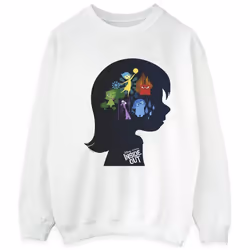 Disney - Sweat INSIDE OUT - Homme (Blanc)