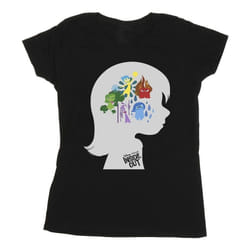 Disney - T-shirt INSIDE OUT - Femme (Noir)