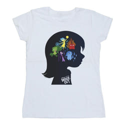 Disney - T-shirt INSIDE OUT - Femme (Blanc)