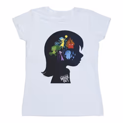 Disney - T-shirt INSIDE OUT - Femme (Blanc)