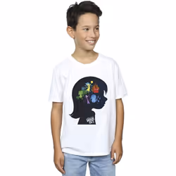 Disney - T-shirt INSIDE OUT - Garçon (Blanc)