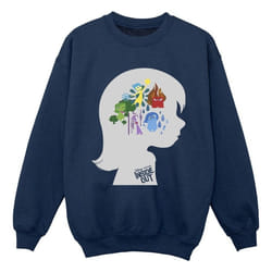 Disney - Sweat INSIDE OUT - Garçon (Bleu marine)