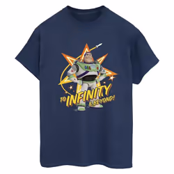 Disney - T-shirt TOY STORY TO INFINITY - Femme (Bleu marine)