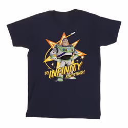 Disney - T-shirt TOY STORY TO INFINITY - Garçon (Bleu marine)