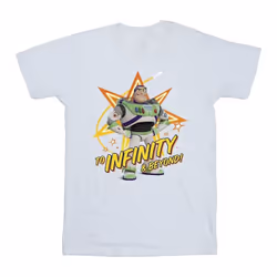 Disney - T-shirt TOY STORY TO INFINITY - Fille (Blanc)