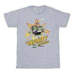 Disney - T-shirt TOY STORY TO INFINITY - Fille (Gris chiné)