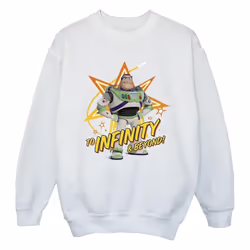 Disney - Sweat TOY STORY TO INFINITY - Fille (Blanc)
