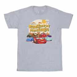 Disney - T-shirt CARS RADIATOR SPRINGS - Homme (Gris chiné)