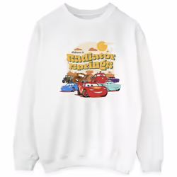 Disney - Sweat CARS RADIATOR SPRINGS - Homme (Blanc)