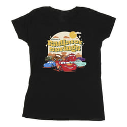 Disney - T-shirt CARS RADIATOR SPRINGS - Femme (Noir)