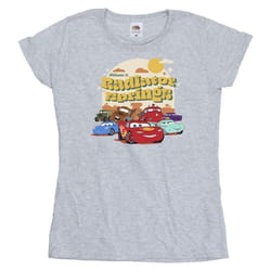 Disney - T-shirt CARS RADIATOR SPRINGS - Femme (Gris chiné)
