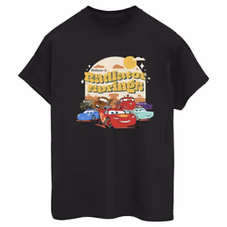 Disney - T-shirt CARS RADIATOR SPRINGS - Femme (Noir)