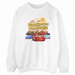 Disney - Sweat CARS RADIATOR SPRINGS - Femme (Blanc)