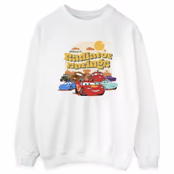 Disney - Sweat CARS RADIATOR SPRINGS - Femme (Blanc)