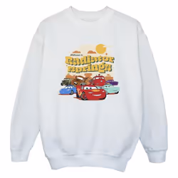 Disney - Sweat CARS RADIATOR SPRINGS - Garçon (Blanc)