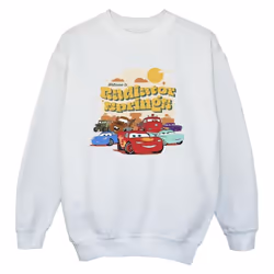 Disney - Sweat CARS RADIATOR SPRINGS - Garçon (Blanc)