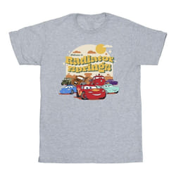 Disney - T-shirt CARS RADIATOR SPRINGS - Fille (Gris chiné)