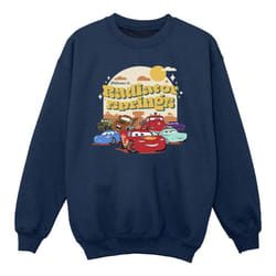 Disney - Sweat CARS RADIATOR SPRINGS - Fille (Bleu marine)