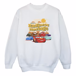 Disney - Sweat CARS RADIATOR SPRINGS - Fille (Blanc)