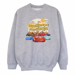 Disney - Sweat CARS RADIATOR SPRINGS - Fille (Gris chiné)