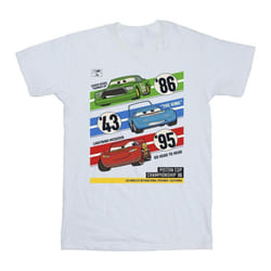 Disney - T-shirt CARS PISTON CUP CHAMPIONS - Homme (Blanc)
