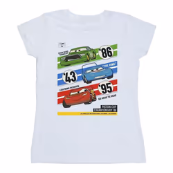 Disney - T-shirt CARS PISTON CUP CHAMPIONS - Femme (Blanc)