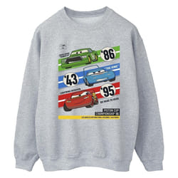 Disney - Sweat CARS PISTON CUP CHAMPIONS - Femme (Gris chiné)