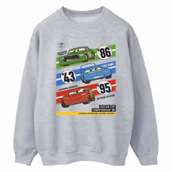 Disney - Sweat CARS PISTON CUP CHAMPIONS - Femme (Gris chiné)