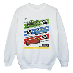 Disney - Sweat CARS PISTON CUP CHAMPIONS - Garçon (Blanc)