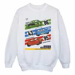 Disney - Sweat CARS PISTON CUP CHAMPIONS - Fille (Blanc)