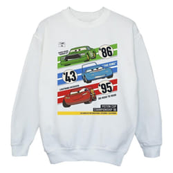 Disney - Sweat CARS PISTON CUP CHAMPIONS - Fille (Blanc)