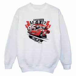 Disney - Sweat CARS - Garçon (Blanc)
