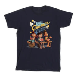 Disney - T-shirt BEST SUMMER EVER - Homme (Bleu marine)