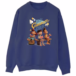 Disney - Sweat BEST SUMMER EVER - Homme (Bleu marine)