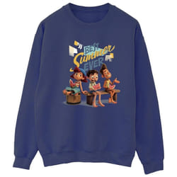 Disney - Sweat BEST SUMMER EVER - Homme (Bleu marine)