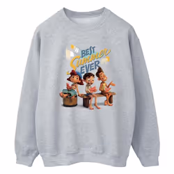 Disney - Sweat BEST SUMMER EVER - Homme (Gris chiné)