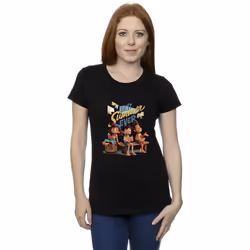 Disney - T-shirt BEST SUMMER EVER - Femme (Noir)