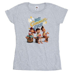 Disney - T-shirt BEST SUMMER EVER - Femme (Gris chiné)