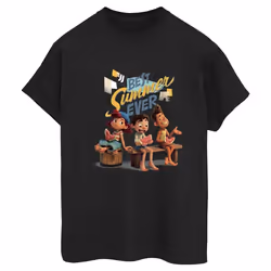 Disney - T-shirt BEST SUMMER EVER - Femme (Noir)