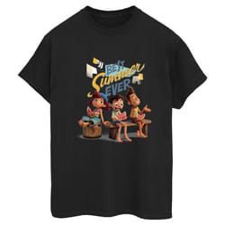 Disney - T-shirt BEST SUMMER EVER - Femme (Noir)