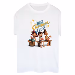 Disney - T-shirt BEST SUMMER EVER - Femme (Blanc)