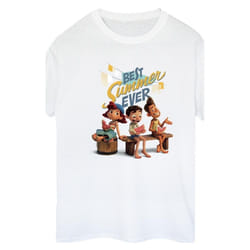 Disney - T-shirt BEST SUMMER EVER - Femme (Blanc)