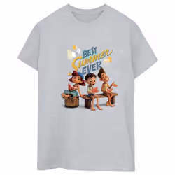 Disney - T-shirt BEST SUMMER EVER - Femme (Gris chiné)