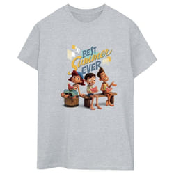 Disney - T-shirt BEST SUMMER EVER - Femme (Gris chiné)