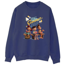 Disney - Sweat BEST SUMMER EVER - Femme (Bleu marine)