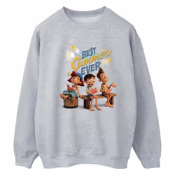 Disney - Sweat BEST SUMMER EVER - Femme (Gris chiné)